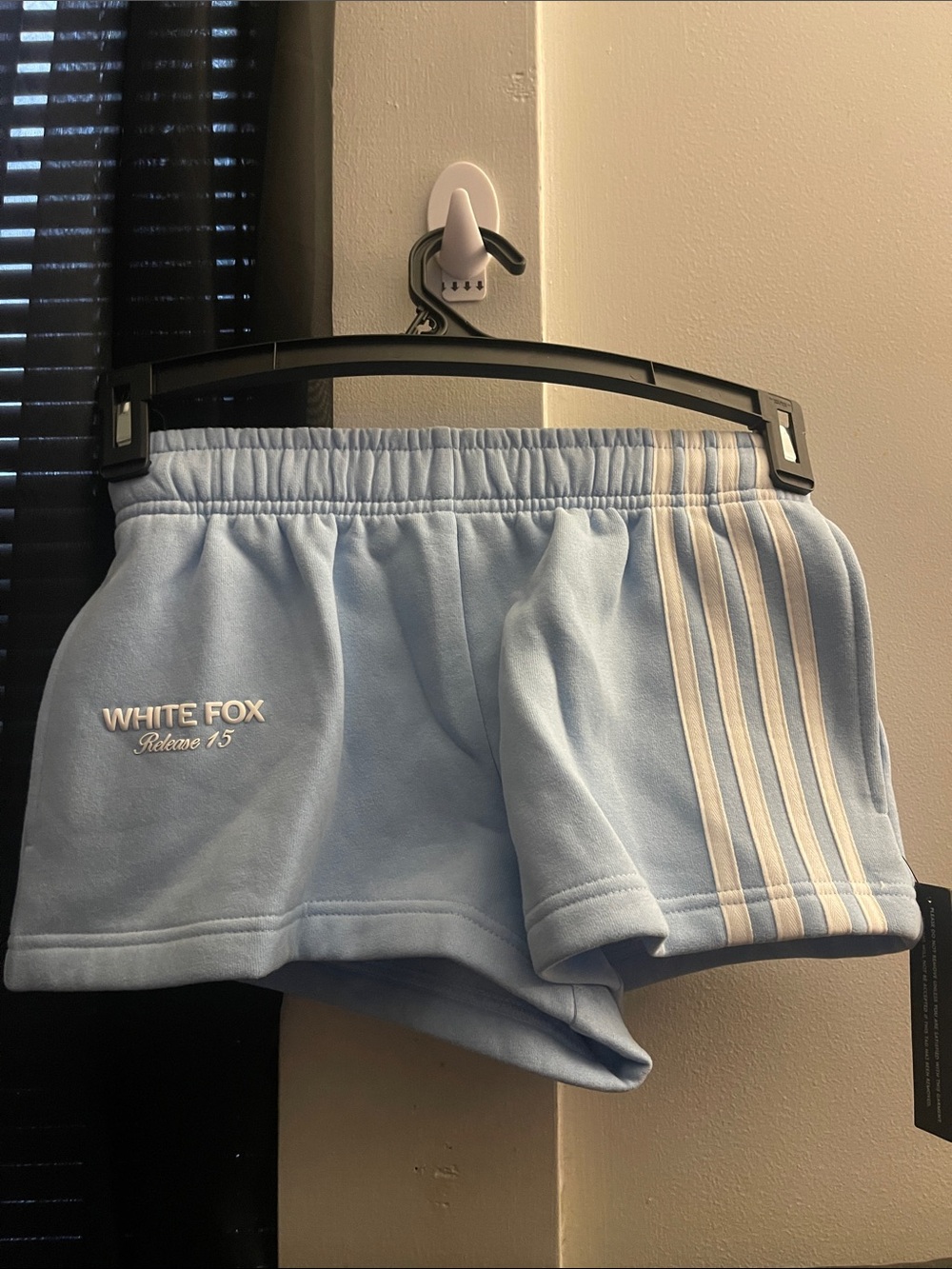 WHITE FOX RELEASE 15 ASALIA LOUNGE  LIGHT SKY BLUE SHORTS SIZE NWT
